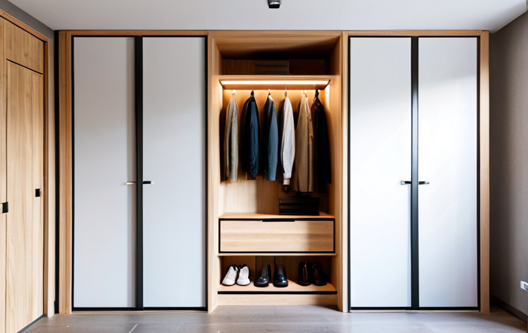 공간을 절약하는 수납장 디자인 - Custom-built Closet/Wardrobe (Armario Empotrado)**

"A beautifully designed custom-built wardrobe (a...